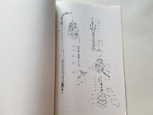 SWM 124 RZ catalogo ricambi MOTORE originale Engine Spare Parts …