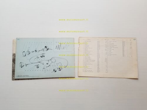 SWM 125-100 Six Days-ER-ES Regolarità Cross 1980 catalogo ricambi TELAIO …