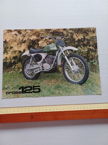 SWM 125 Cross 1974 depliant originale ITALIANO