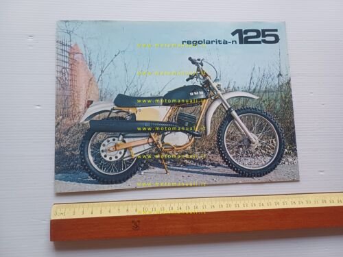SWM 125 Regolarità N 1974 depliant originale ITALIANO
