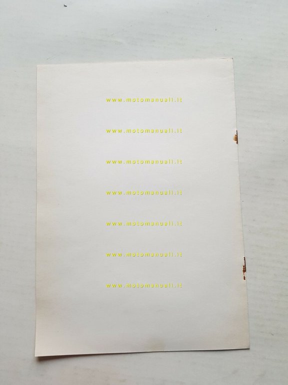 SWM 125 TL.M Trial 1978 scheda omologazione DGM originale Motorizzazione