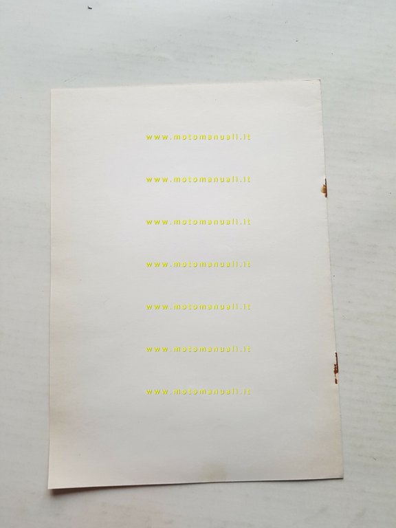 SWM 125 TL.M Trial 1978 scheda omologazione DGM originale Motorizzazione