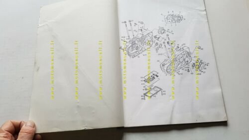 SWM 350 - 506 XN-GS catalogo ricambi MOTORE originale Engine …