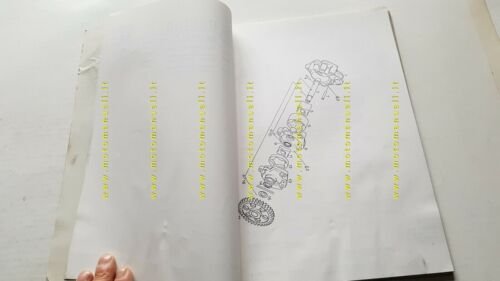 SWM 350 - 506 XN-GS catalogo ricambi MOTORE originale Engine …