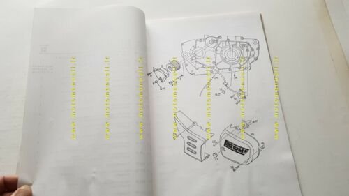 SWM 350 - 506 XN-GS catalogo ricambi MOTORE originale Engine …
