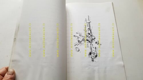 SWM 350 - 506 XN-GS catalogo ricambi MOTORE originale Engine …