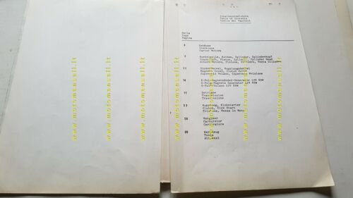 SWM 366 GS MC 1980 catalogo ricambi MOTORE originale Engine …