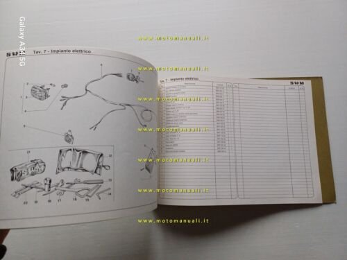 SWM 50 - 80 TL TRIAL 1981 catalogo ricambi TELAIO …