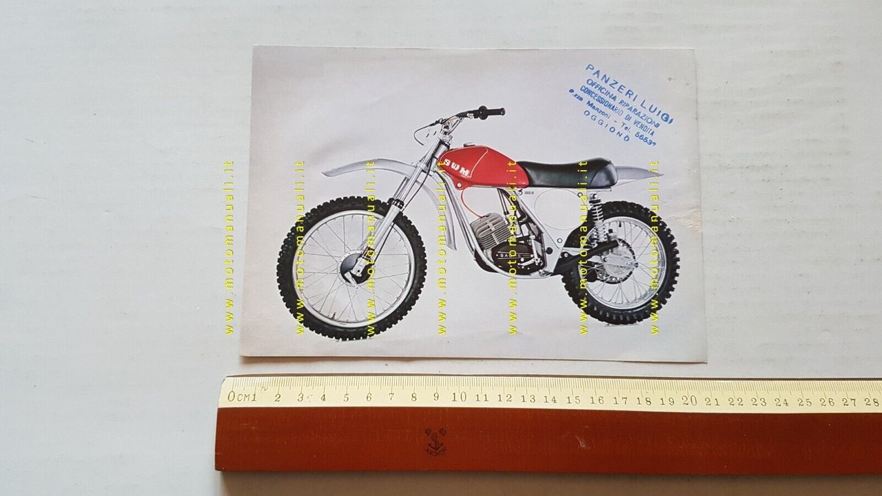 SWM 50 Cross 1976 depliant originale