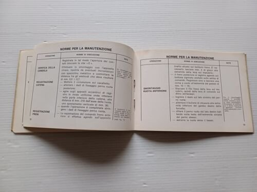 SWM 50 Regolarit Boy-Junior Boy-Senior Boy 1977 manuale uso libretto …