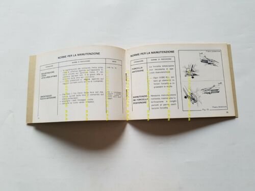 SWM 50 VP1NKS-VP1N-VP2N 1980 manuale uso manutenzione originale owner's manual