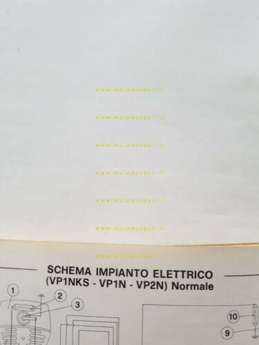 SWM 50 VP1NKS-VP1N-VP2N 1980 manuale uso manutenzione originale owner's manual