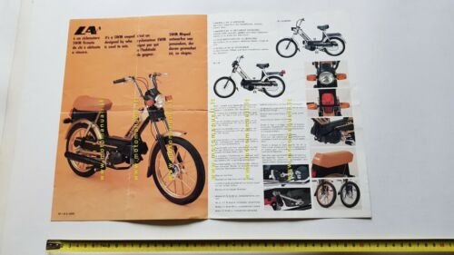 SWM catalogo ciclomotori serie LA 1979 depliant originale italiano brochure