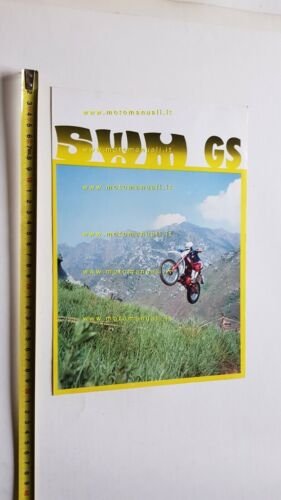 SWM catalogo moto Serie GS Rotax 1979 depliant originale italiano …