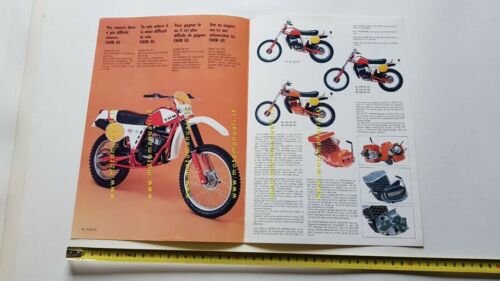 SWM catalogo moto Serie GS Rotax 1979 depliant originale italiano …