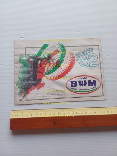 SWM catalogo produzione tutti modelli 1982 depliant originale Italiano