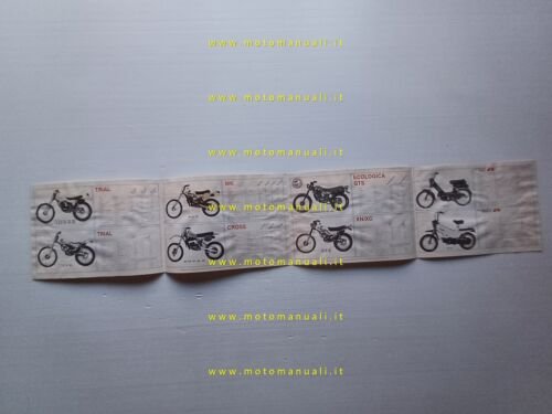 SWM catalogo produzione tutti modelli 1982 depliant originale Italiano