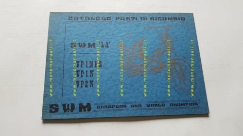 SWM LA 50 VP 1980 catalogo ricambi TELAIO originale FRAME …