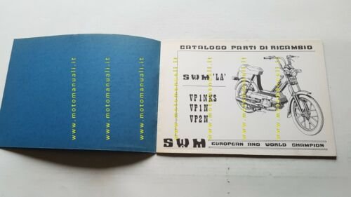 SWM LA 50 VP 1980 catalogo ricambi TELAIO originale FRAME …