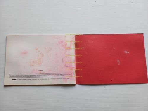 SWM modelli serie TF1 Regolarità 1980 catalogo ricambi TELAIO originale