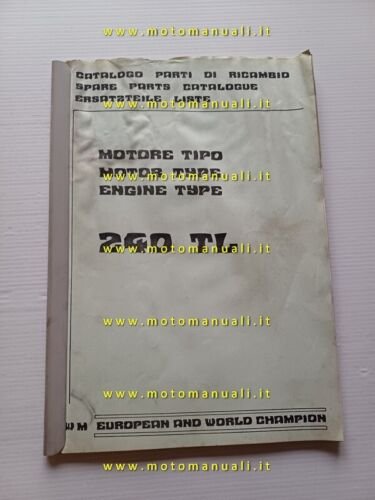SWM motore 240 TL catalogo ricambi originale Engine Parts List
