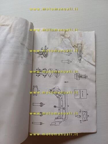 SWM motore 240 TL catalogo ricambi originale Engine Parts List