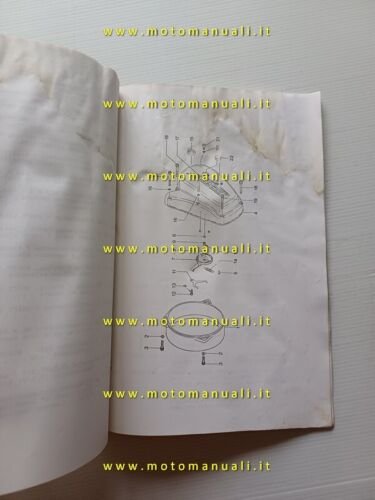 SWM motore 240 TL catalogo ricambi originale Engine Parts List