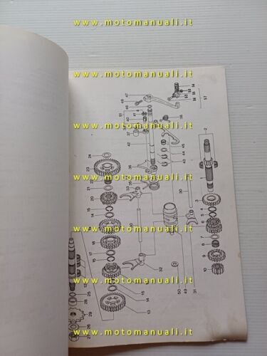 SWM motore 280 TL 1980 catalogo ricambi originale Engine Parts …
