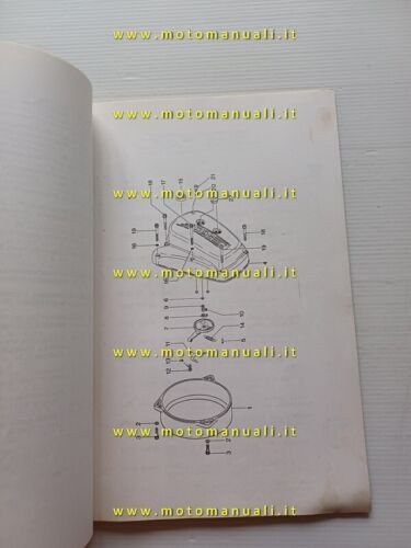 SWM motore 280 TL 1980 catalogo ricambi originale Engine Parts …