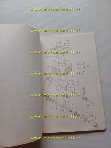 SWM motore GTS 280 1980 catalogo ricambi originale Engine Parts …