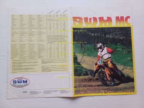 SWM produzione cross 125 - 240- 250 - 370 - …