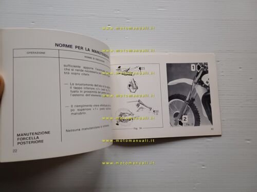 SWM RS 125 - 175 - 250 GS 1977 manuale …