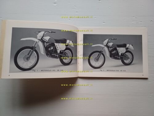 SWM RS 125 - 175 - 250 GS 1977 manuale …