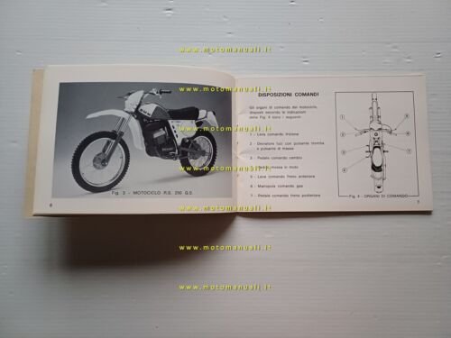 SWM RS 125 - 175 - 250 GS 1977 manuale …