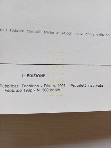 SWM RS 125-175-250-280 GSMC 125-320 TL 1982 manuale officina ITALIANO …