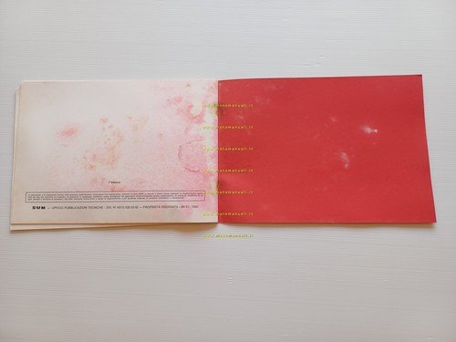 SWM serie TF1 Regolarità 1980 catalogo ricambi TELAIO originale FRAME …