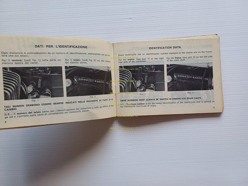 SWM XN 350 - 506 - 506 D 1983 manuale …