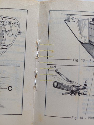 SWM XN 350 - 506 - 506 D 1983 manuale …
