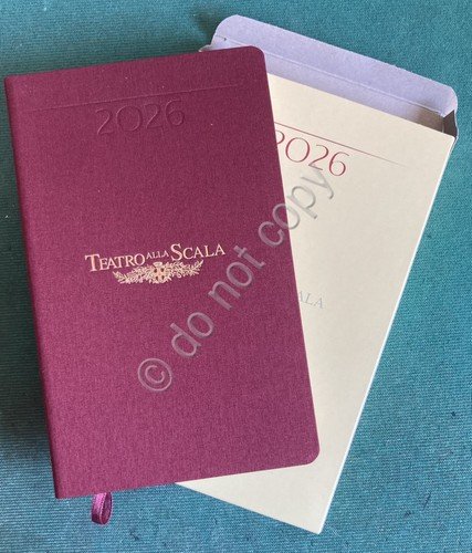 Teatro alla Scala Milano - Agenda 2026 nuova con scatola | Immagine principale