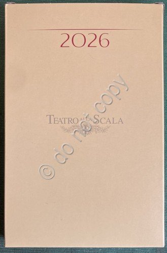 Teatro alla Scala Milano - Agenda 2026 nuova con scatola | Immagine Gallery 3