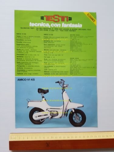 Testi 50 Amico V1 KS - 50 Pull V1 KS …