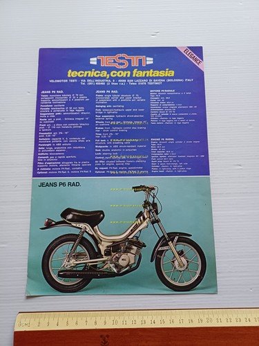 Testi 50 Jeans P6 - Cricket P4 A 1977 depliant …