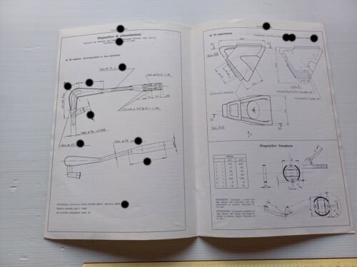 TGM 125 E Regolarit 1978 scheda omologazione DGM Facsimile originale