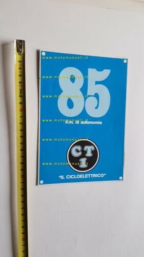 TGR Cicloelettrico depliant anni 70 originale brochure