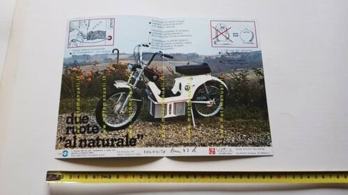 TGR Cicloelettrico depliant anni 70 originale brochure