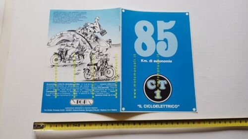 TGR Cicloelettrico depliant anni 70 originale brochure