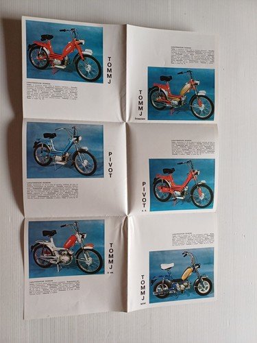 Titan catalogo produzione modelli 1976 depliant manifesto poster ORIGINALE