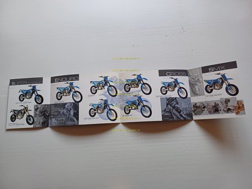 TM produzione modelli cross enduro 2006 depliant italiano originale