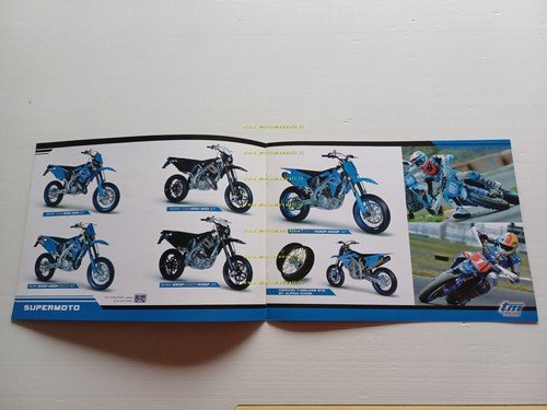 TM produzione modelli cross enduro 2010 depliant italiano originale
