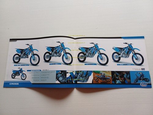 TM produzione modelli cross enduro 2010 depliant italiano originale